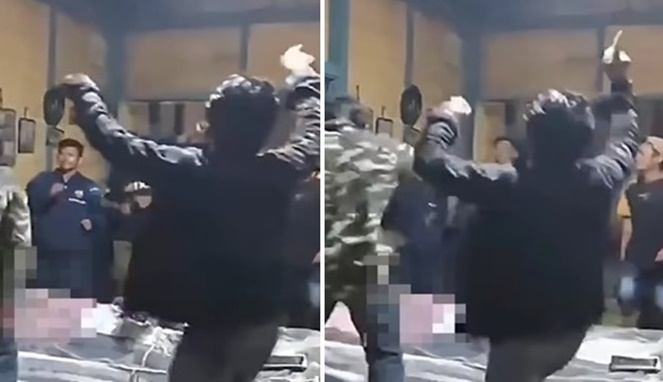 Bikin Heboh! Aksi Joget di Pemakaman Penuhi Permintaan Almarhum