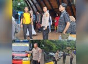 Patroli Libur Nasional: Personel Polsek Manggala Pastikan Keamanan di Bugis Waterpark Adventure