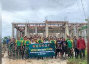 TNI Bersama Warga Perbatasan Bersatu Bangun Masjid Al-Nurul, Wujud Nyata Sinergi di Perbatasan