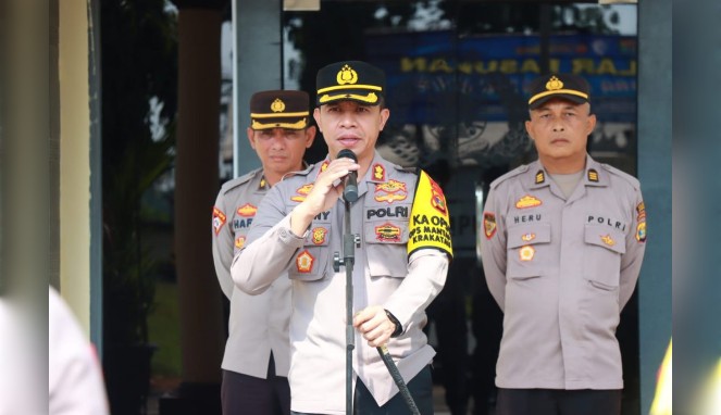 Waspada Cuaca Ekstrem, Kapolres Lampung Timur Imbau Masyarakat Lebih Hati-Hati 