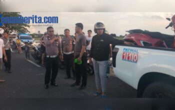 Pemuda Kabur ke Sawah saat Razia Balapan Liar di Gowa