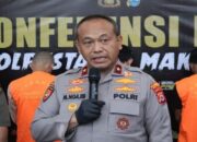 Kapolrestabes Makassar Ungkap Kasus Besar Sebelum Pindah Tugas.