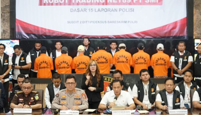 Skandal Investasi Robot Trading Net89: Bareskrim Polri Sita Aset Rp1,5 Triliun