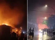 Si Jago Merah Mengamuk di Makassar, Gudang Ludes Terbakar