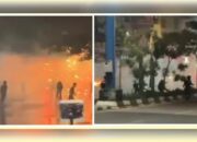 Viral! Perang Petasan Pecah di Malam Tahun Baru 2025 di Makassar