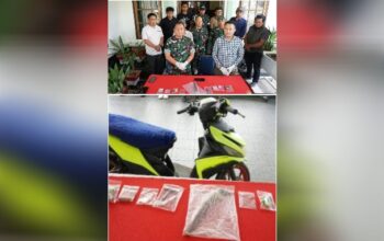 Kodim 1409/Gowa dan Polres Gowa Bersinergi Ungkap Kasus Narkoba di Desa Parangloe