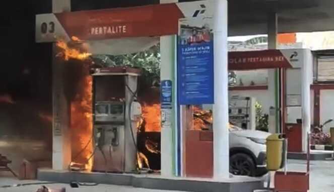 Ledakan di SPBU Sulawesi Selatan, Pemilik Mobil Alami Luka Bakar Serius