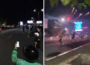 Bentrokan di Makassar: Warga Geram, Mahasiswa dan Aparat Terlibat Ketegangan 