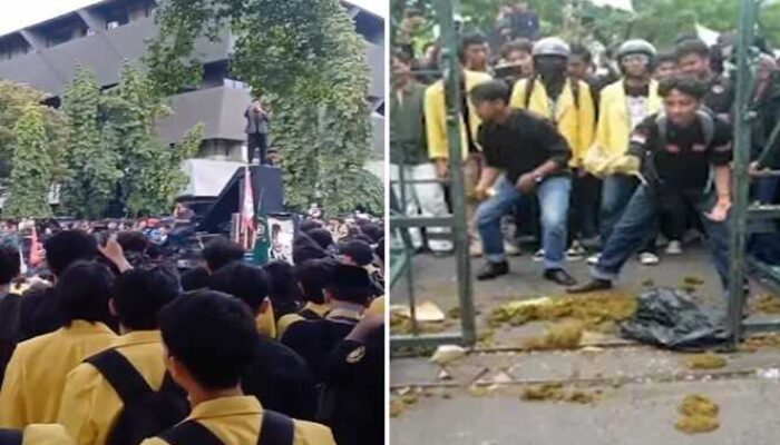 Fufufafa adalah Aib Bangsa!” Mahasiswa Geruduk Gedung Pemerintah