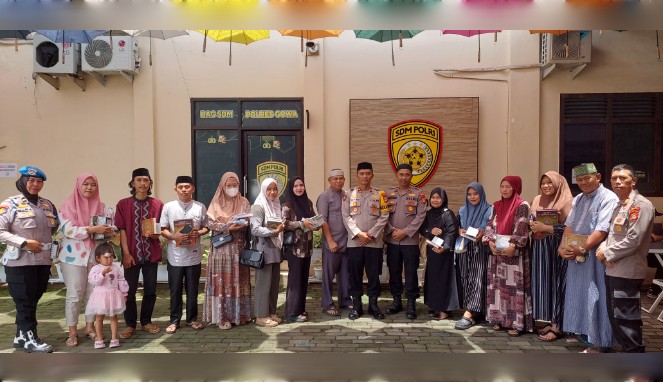 Polres Gowa Tebar Berkah Ramadhan: Salurkan Zakat Fitrah dan Al-Qur’an ke Panti Asuhan