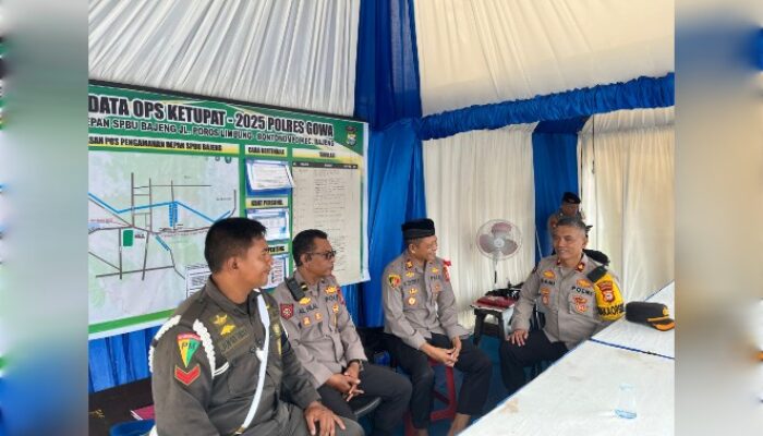 Operasi Ketupat 2025 Jamin Kelancaran Arus Mudik di Gowa