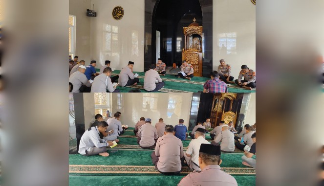 Tingkatkan Keimanan di Bulan Ramadan, Polres Gowa Gelar Yasinan Bersama