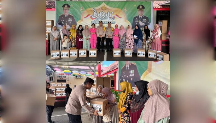 Polres Gowa dan Bhayangkari Berbagi Kebahagiaan Lebaran dengan Warakawuri