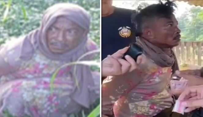Gagal Total! Pengedar Sabu di Pasuruan Nekat Nyamar Jadi Emak-Emak, Polisi Tetap Menangkapnya