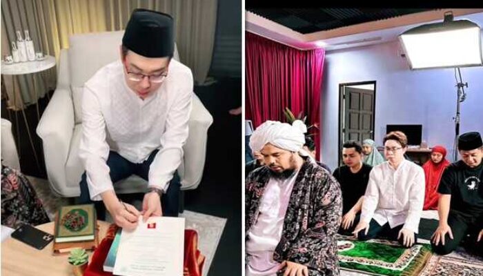 Dokter Richard Lee Resmi Mualaf, Syahadat Ulang Disaksikan Ustaz Felix Siauw & Derry Sulaiman