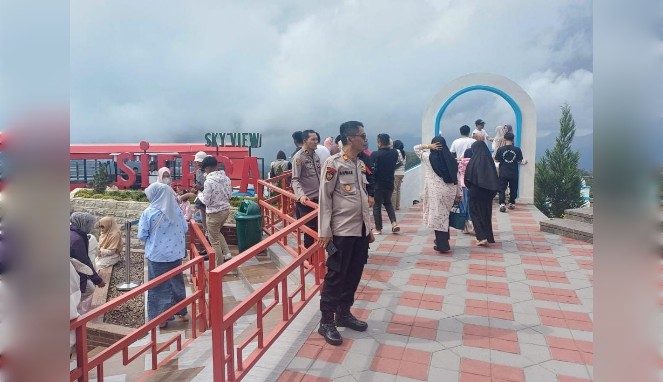 Libur Idulfitri 1446 H, Polres Gowa Siaga di Objek Wisata Favorit Warga