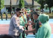 Jelang Tugas Baru di Polda Metro Jaya, Kapolres Gowa Pamit dengan Hangat di Kodim 1409/Gowa