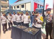 Kapolres Gowa Pimpin Peresmian Pagar Mapolres dan Gapura Penghormatan untuk AIPTU Yayan Sutarya