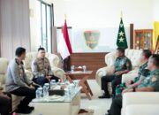 Silaturahmi Perdana Kapolres Gowa ke Markas Kostrad Pakatto