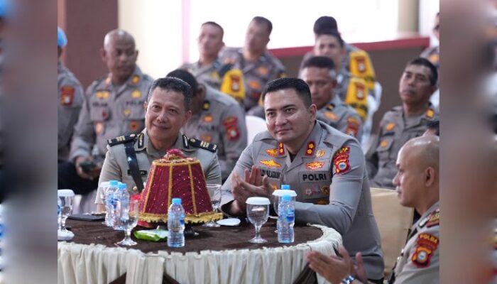 Suasana Haru dan Hangat Warnai Acara Pisah Sambut Pejabat Baru di Polres Gowa