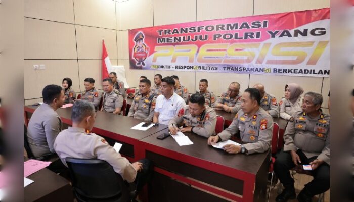 Kapolres Gowa dan Jajaran Ikuti Vicon Bersama Kapolri, Bahas Suksesnya Operasi Ketupat 2025