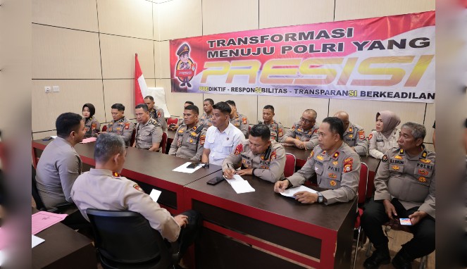 Kapolres Gowa dan Jajaran Ikuti Vicon Bersama Kapolri, Bahas Suksesnya Operasi Ketupat 2025