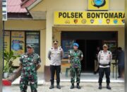 TNI-Polri Gowa Gerebek Lokasi Sabung Ayam di Desa Nirannuang, Arena Dibongkar!