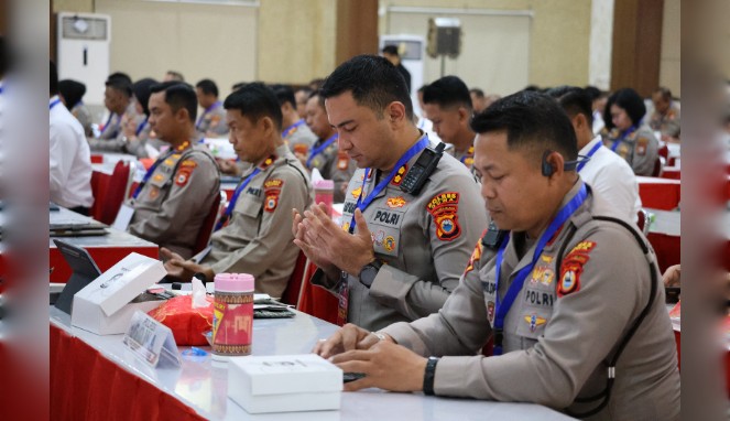 Kapolres Gowa Hadiri Gelar Operasional Triwulan I Tahun 2025 di Polda Sulsel