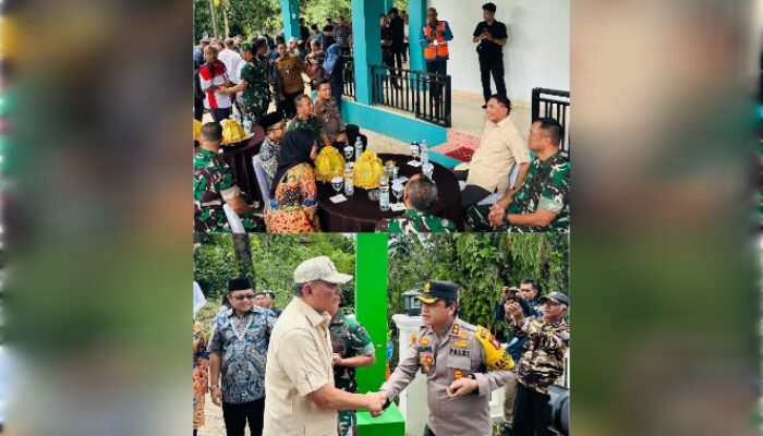 Kehangatan Sambutan Kapolres Gowa dan Forkopimda untuk Menhan RI di Malino