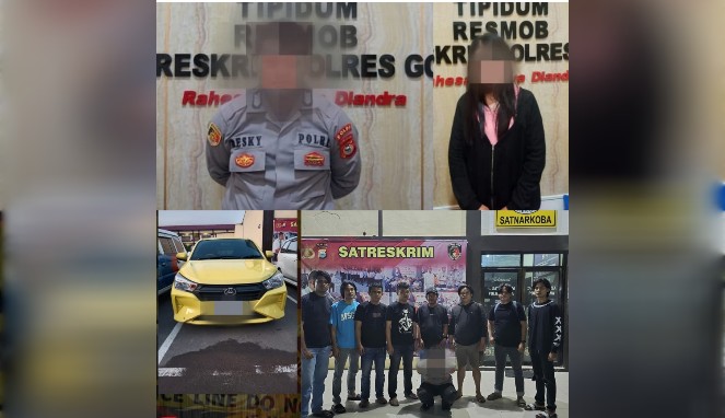 Berpakaian Dinas Lengkap, Polisi Gadungan Ditangkap Resmob Gowa