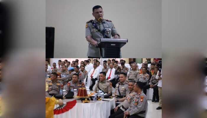 Polres Gowa Gelar Laporan Kesatuan Jelang Sertijab