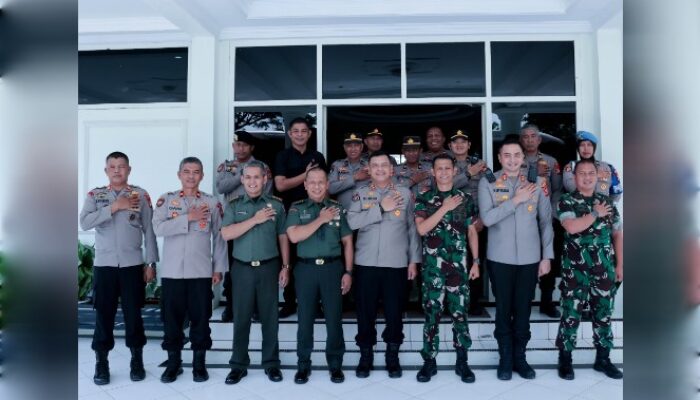 Baru Sehari Menjabat, Kapolres Gowa Langsung Tancap Gas Jalin Sinergi dengan Rindam XIV/Hasanuddin