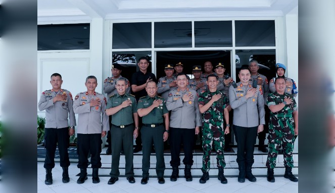 Baru Sehari Menjabat, Kapolres Gowa Langsung Tancap Gas Jalin Sinergi dengan Rindam XIV/Hasanuddin