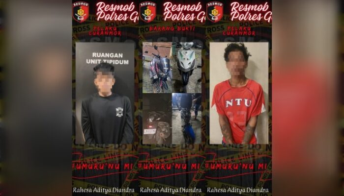 Tuntas Sudah! Duo Curanmor Diringkus di Sidrap, Polisi Bongkar Belasan Kasus Pencurian