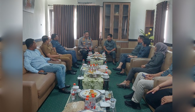 Kapolres Gowa dan Ketua DPRD Bahas Penguatan Sinergi demi Stabilitas Daerah