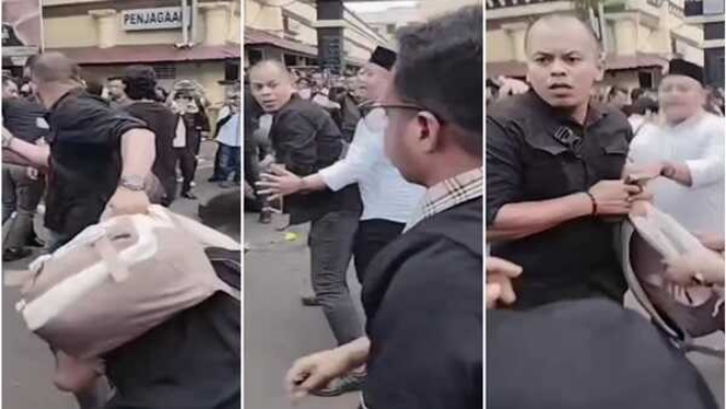 Demo Memanas! Pengacara dan Mahasiswa Diseret di Depan Polrestabes Makassar