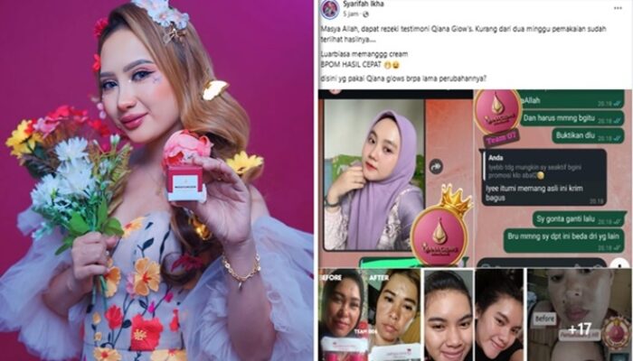 Qiana Glow’s Viral, Netizen Nyinyir: BPOM Aja Butuh Waktu, Masa Ini 2 Minggu?
