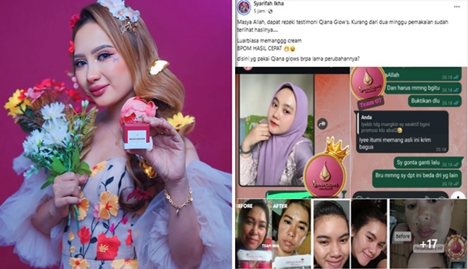 Qiana Glow’s Viral, Netizen Nyinyir: BPOM Aja Butuh Waktu, Masa Ini 2 Minggu?