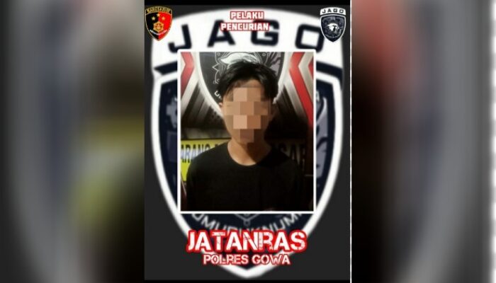 Aksi Pencurian Subuh di Samata, Remaja 16 Tahun Diciduk Tim Jatanras Polres Gowa
