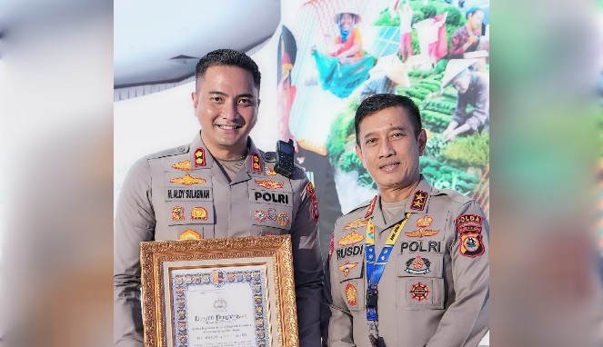 Kapolres Gowa Terima Penghargaan Bergengsi di Musrenbang Polri 2025