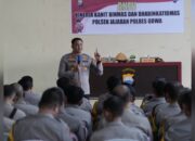 Kapolres Gowa Pimpin ANEV Bhabinkamtibmas, Tekankan Peran Sebagai Garda Terdepan Pelayanan Publik