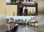 Teguh di Tengah Hujan, Polres Gowa Gelar Upacara Khidmat Peringatan Hari Lahir Pancasila