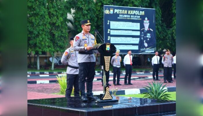 Kapolda Sulsel Pimpin Apel Operasi Patuh Pallawa 2025: Fokus Tekan Pelanggaran Lalu Lintas