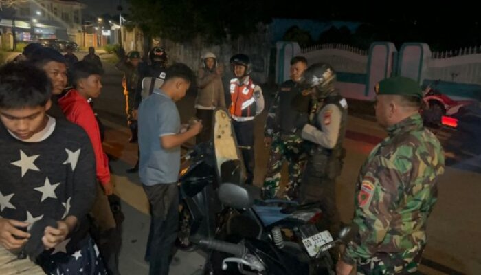 Sinergi Polri, TNI, dan Dishub: Polres Gowa Gelar Patroli Cipkon di Titik Rawan Kriminalitas