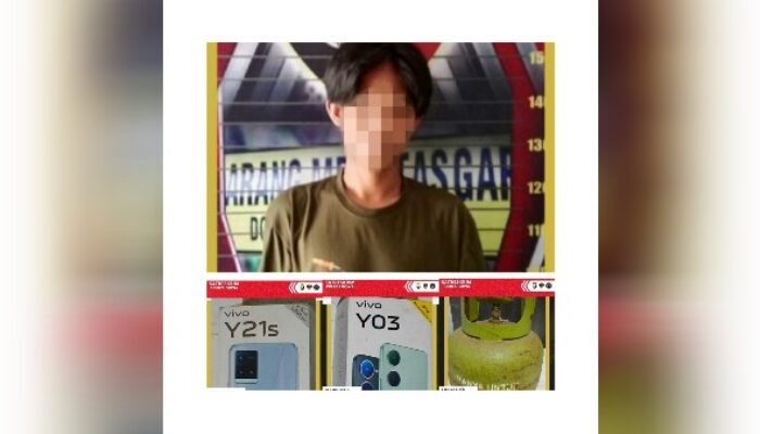 Panjat Rumah Warga, Pria di Gowa Gasak HP dan Tabung Gas