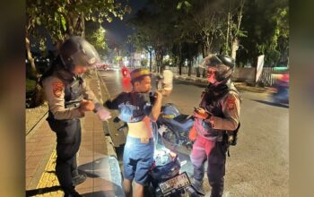 Patroli Mobile Hunting Polres Gowa: Cegah Geng Motor hingga Peredaran Sajam