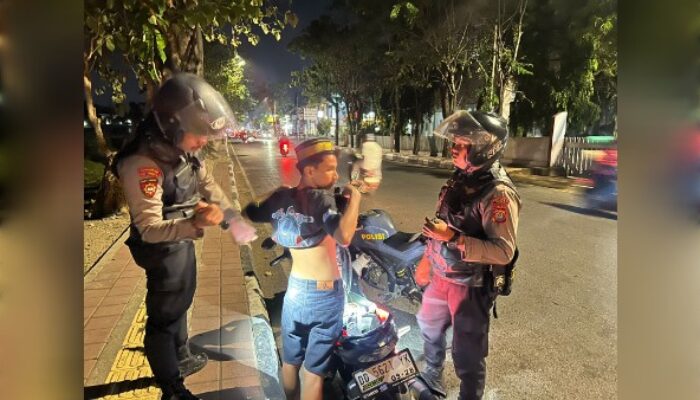 Patroli Mobile Hunting Polres Gowa: Cegah Geng Motor hingga Peredaran Sajam
