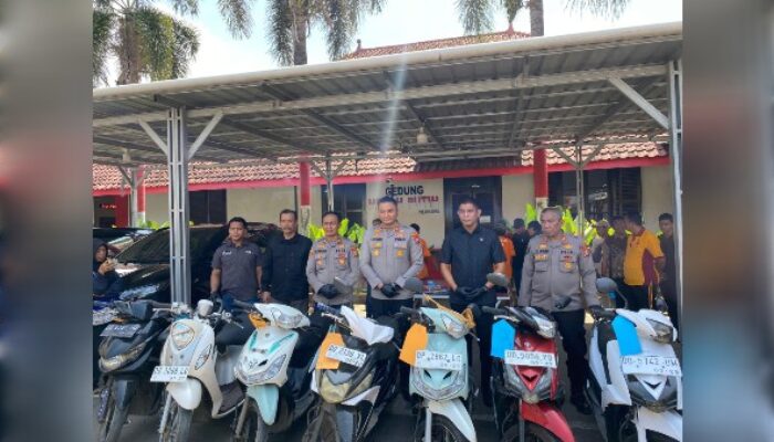 Polres Gowa Bongkar Sindikat Curanmor, Residivis Ditembak, Motor Dikembalikan ke Pemilik