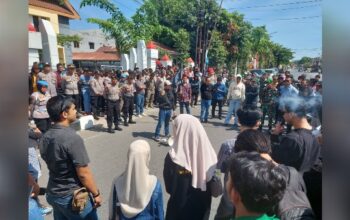 Aksi Unjuk Rasa di Gowa Aman dan Tertib, Kapolres Aldy Sulaiman Pimpin Pengamanan