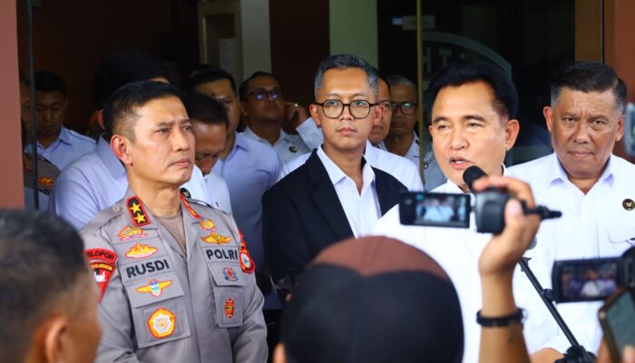 Polda Sulsel Dapat Apresiasi Menko Kumham Imipas Atas Penegakan Hukum Sesuai KUHAP